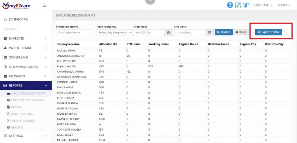 Payroll - Must Available Feature In Home Care Software