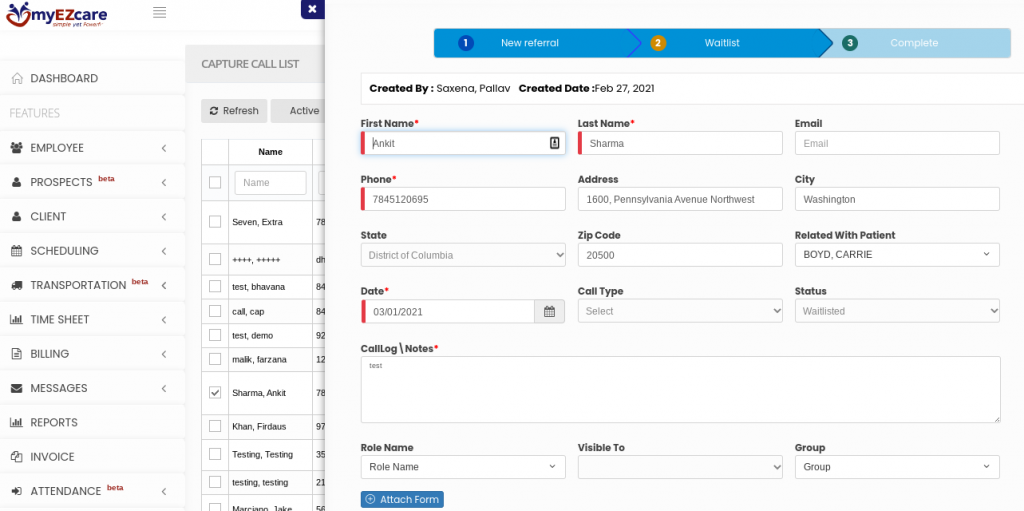 Patient Management Solution in USA