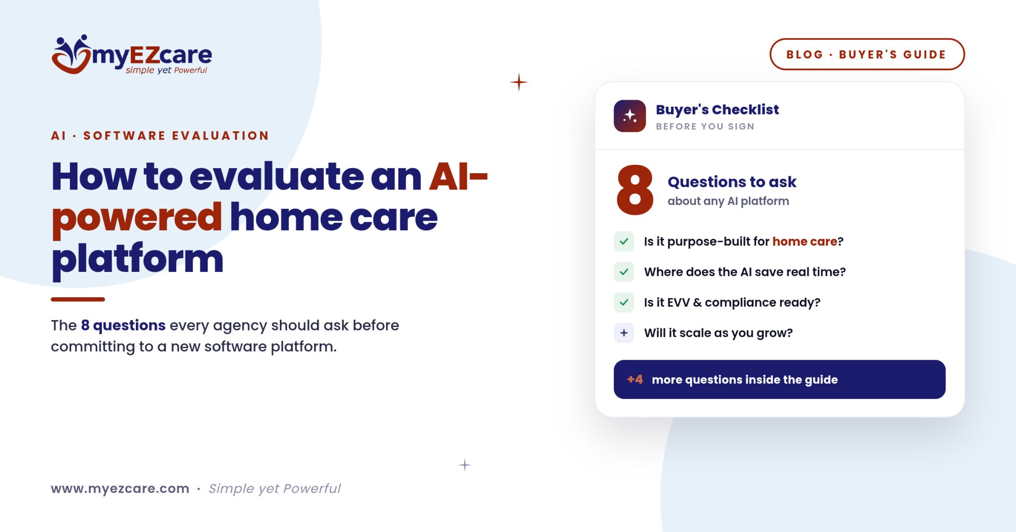 AI-Powered Home Care Software Platform